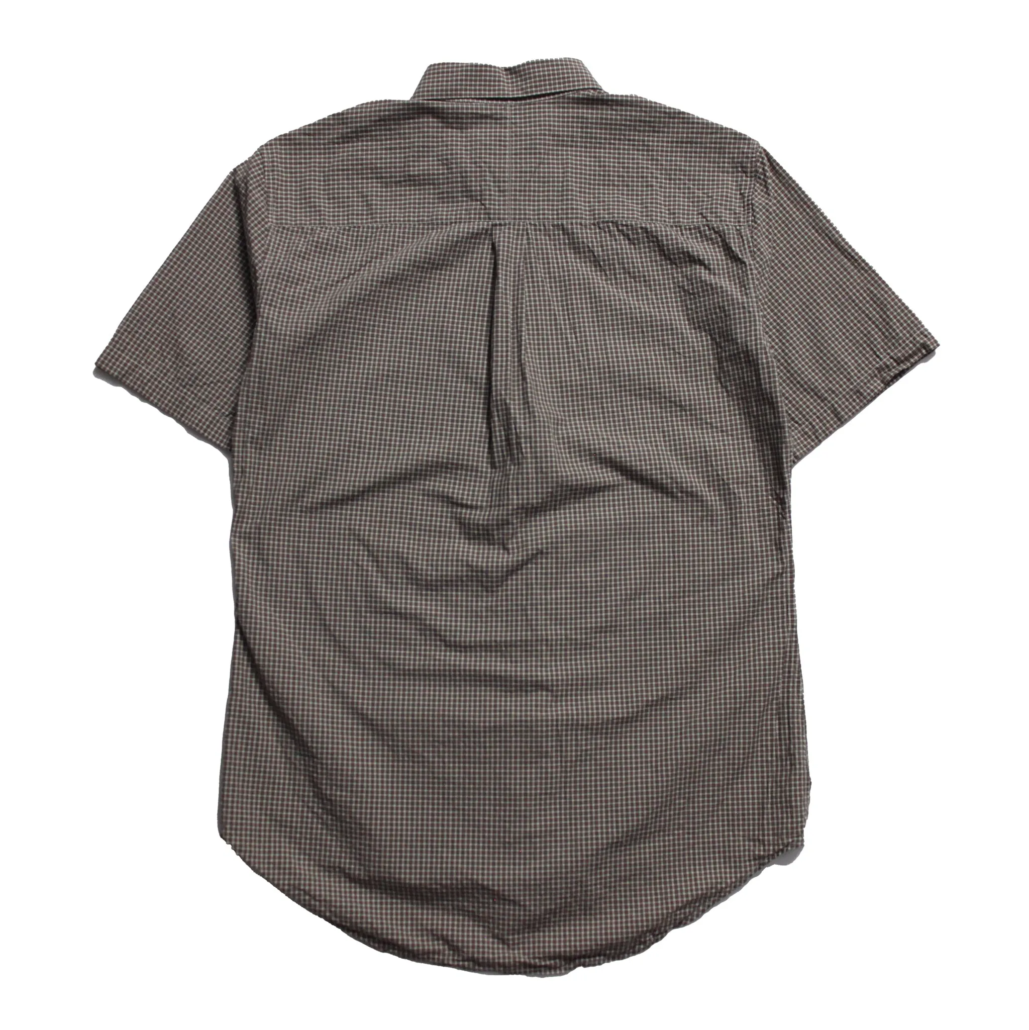 Archive Louis Vuitton SS 2012 Sample Checked Short Sleeve Shirt