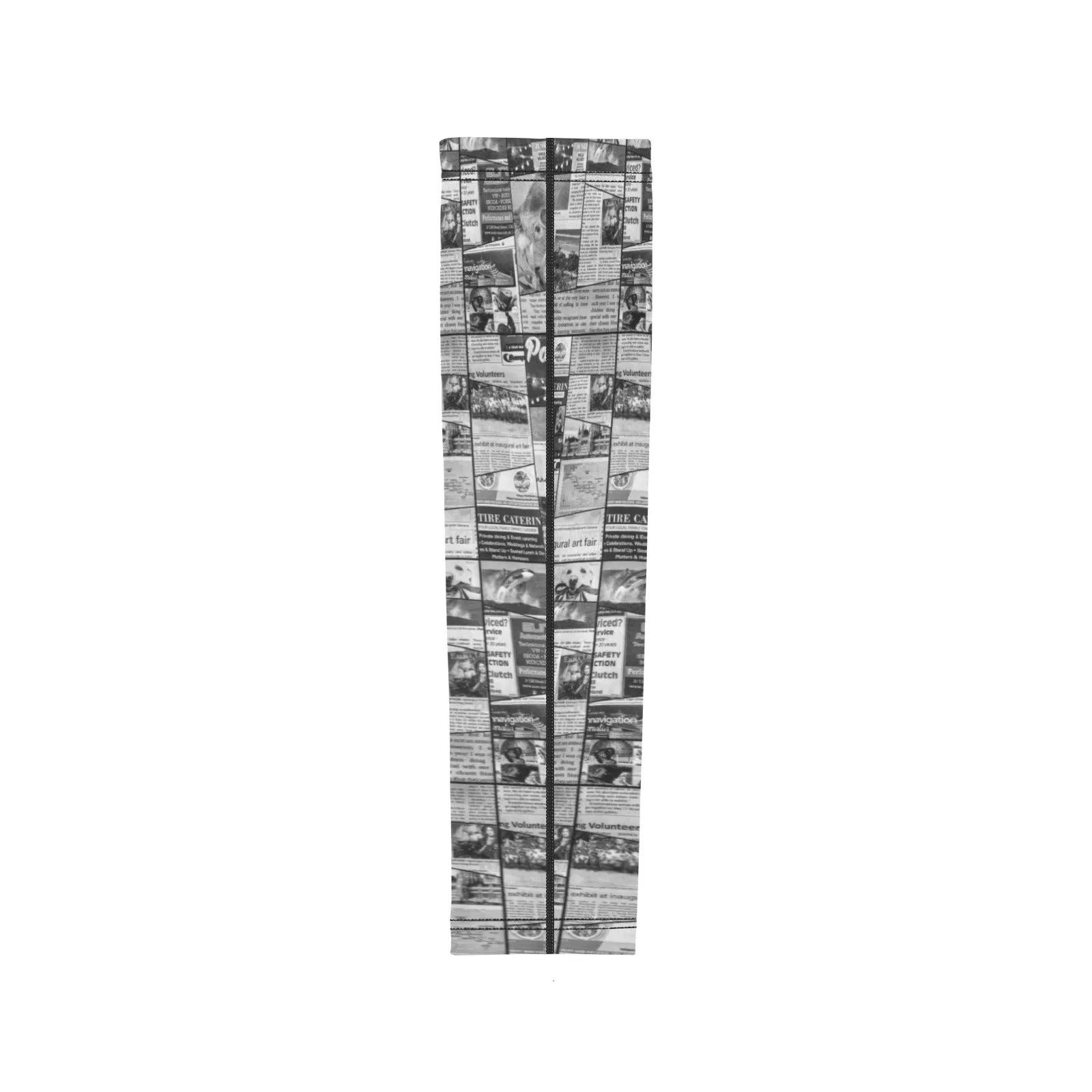 Australian Newspaper B & W Weather Protection Arm Sleeves (FWS)