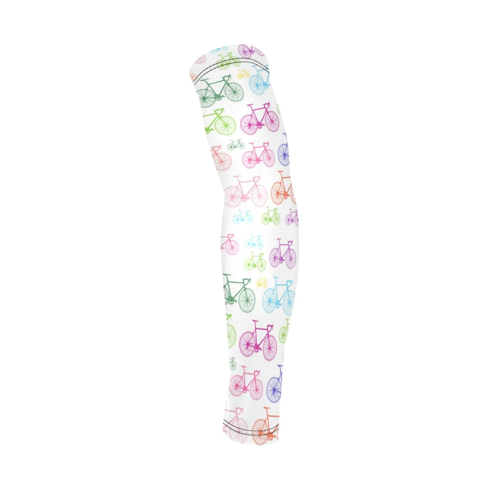 Bicycles White Weather Protection Arm Sleeves (FWS)