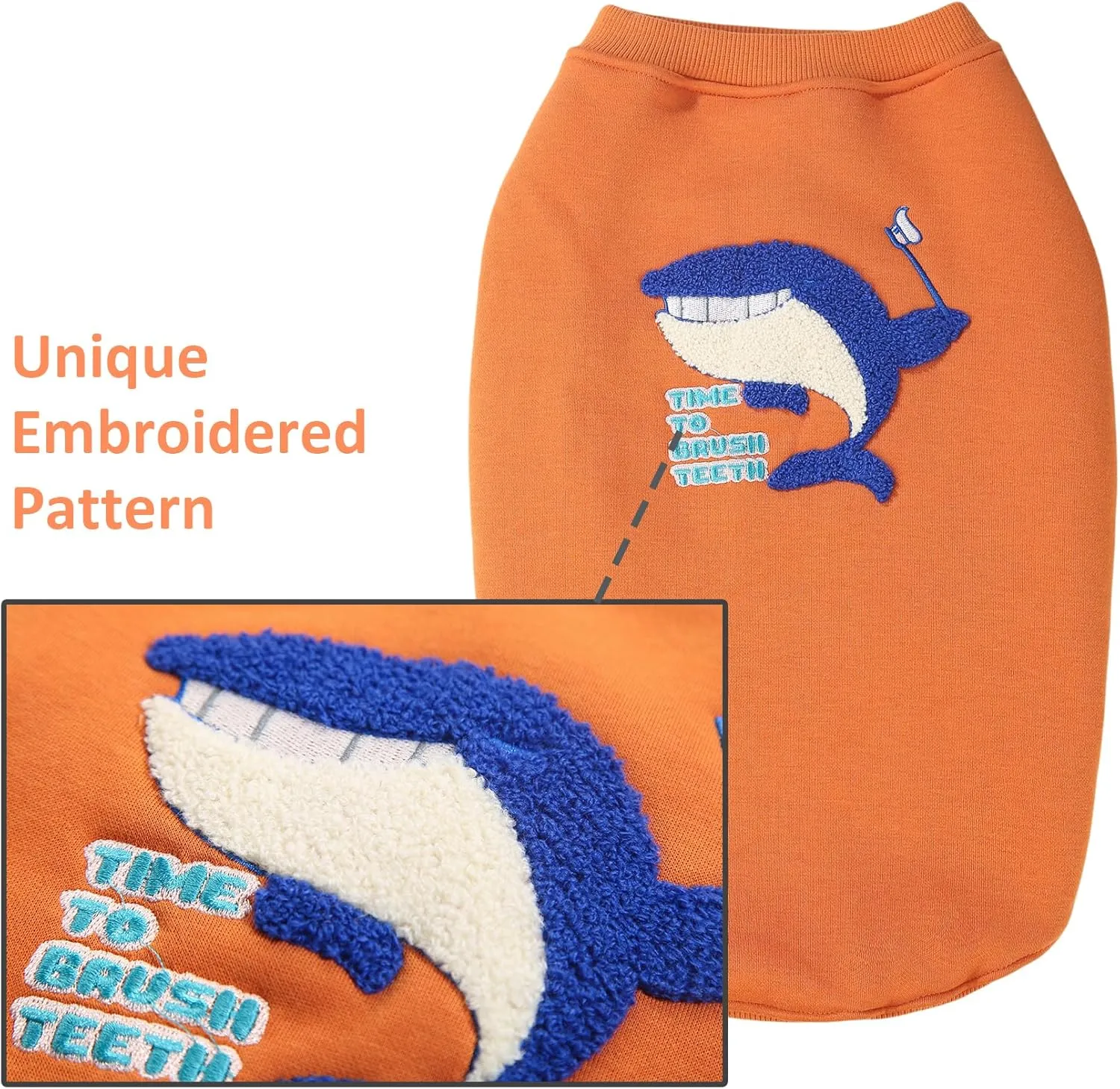 Big/Little Dog Clothes, Stretchy and Comfortable Hooded & Non-Hooded Dog T-Shirt