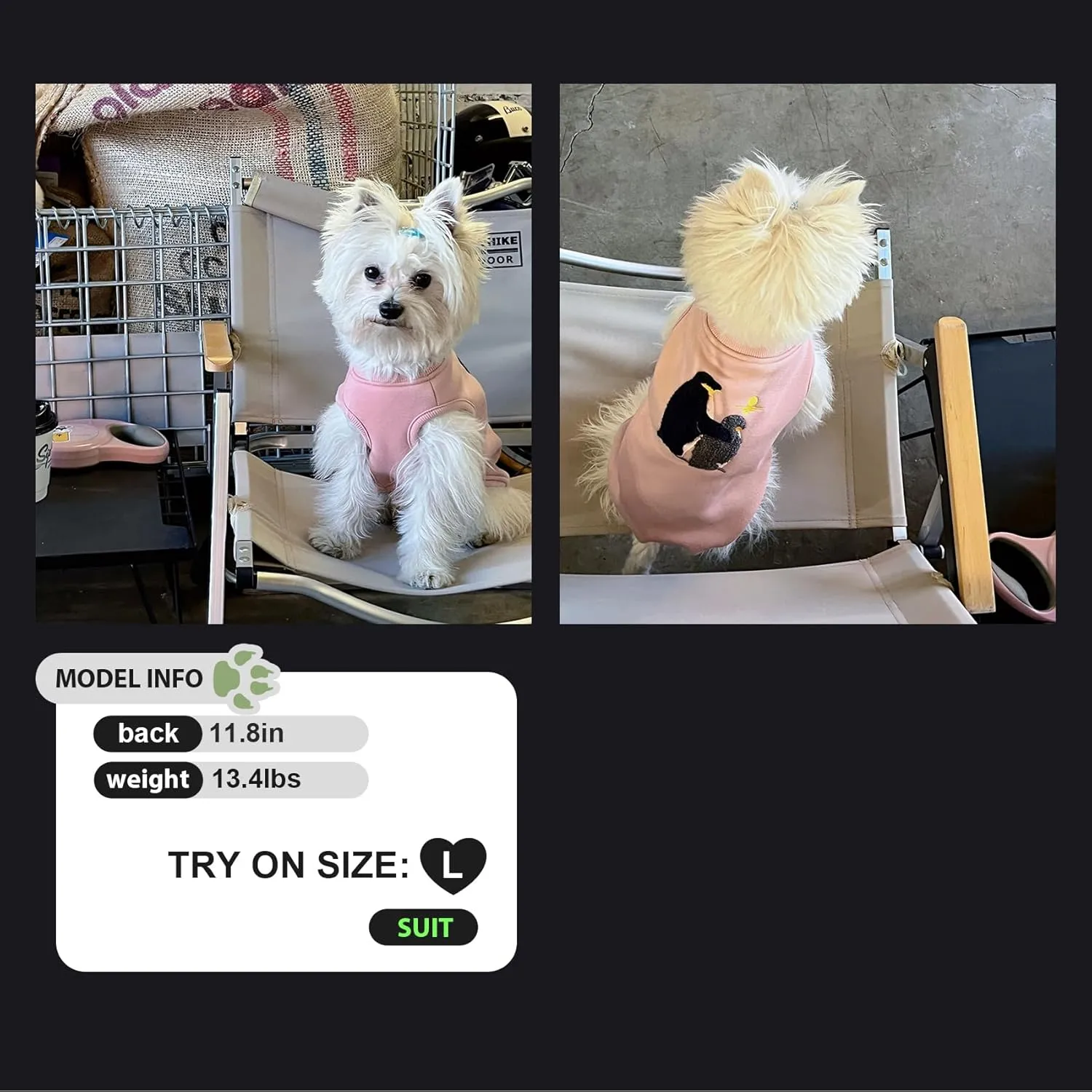 Big/Little Dog Clothes, Stretchy and Comfortable Hooded & Non-Hooded Dog T-Shirt