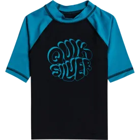 Boys' Bubble Trouble Short Sleeve UPF Rashguard