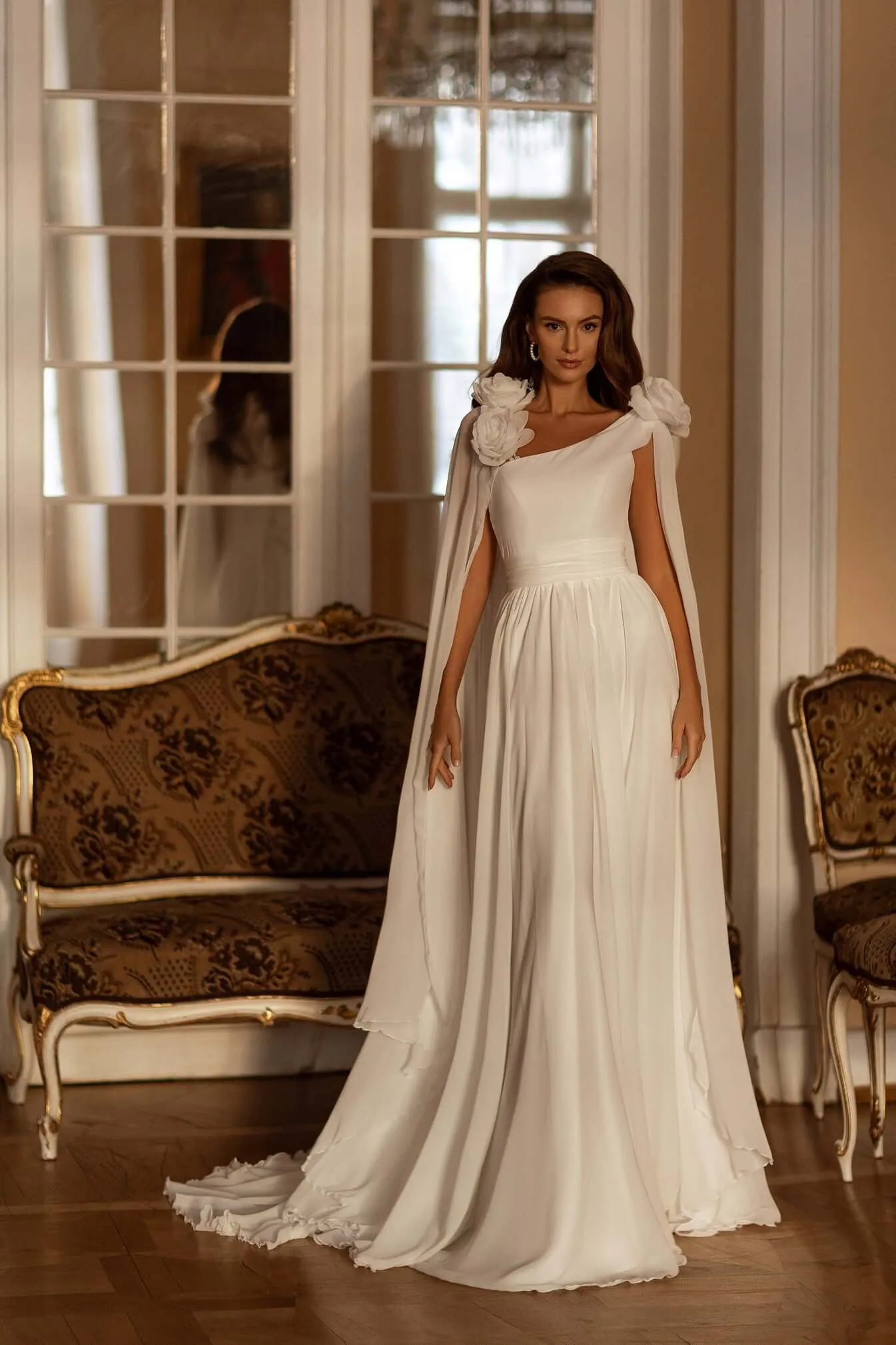 Cali - Aline Chiffon Wedding Dress