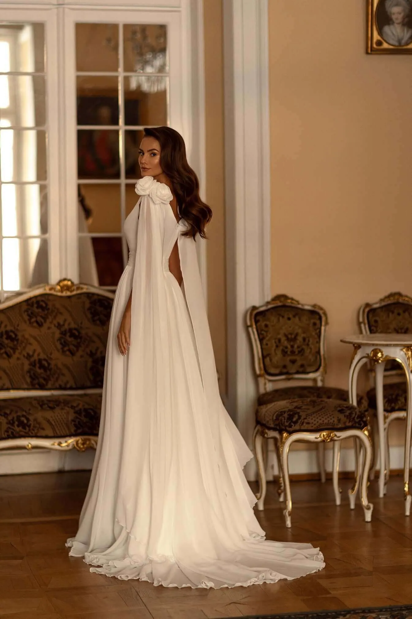 Cali - Aline Chiffon Wedding Dress