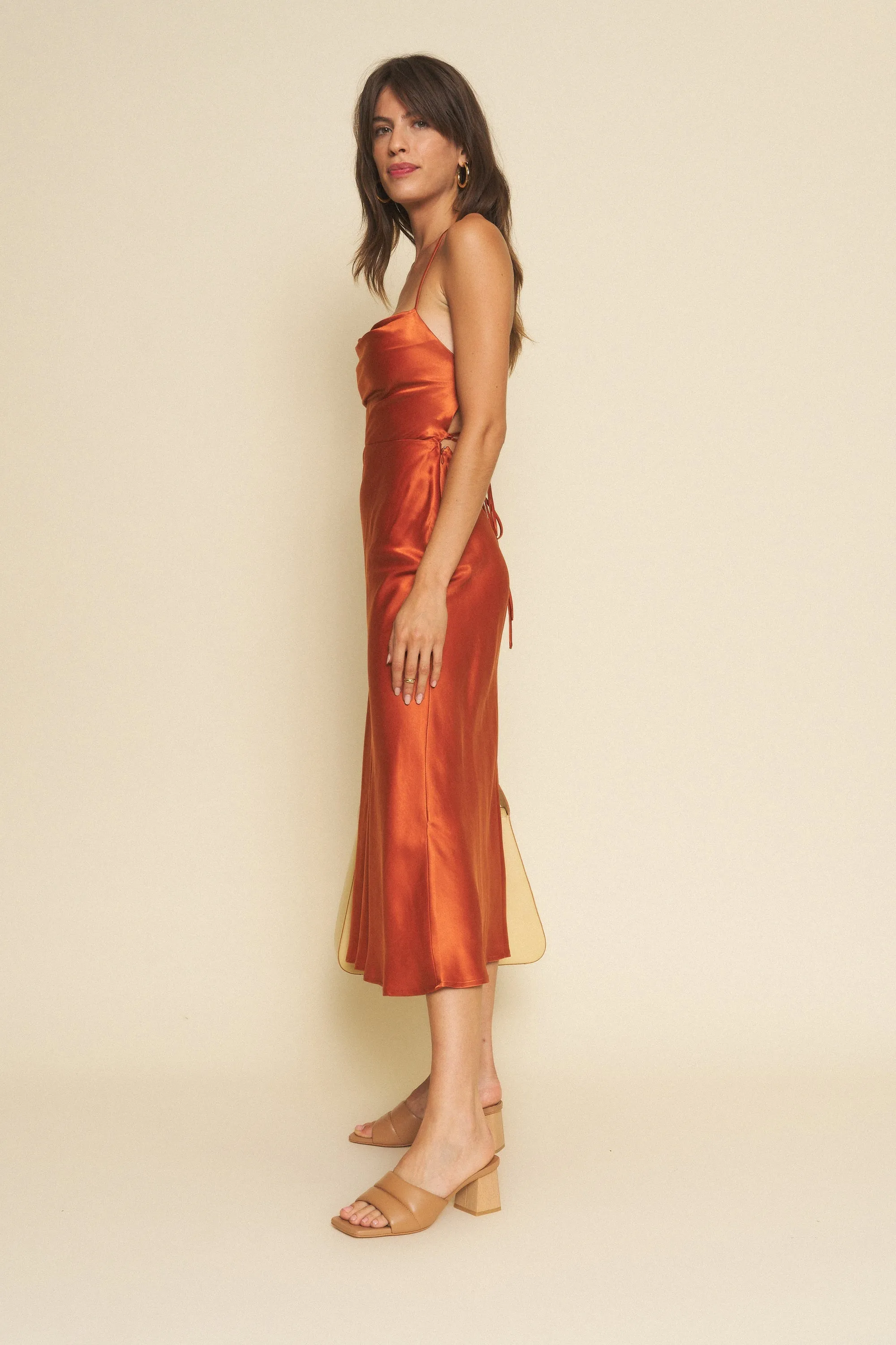 Camille Dress - Rust