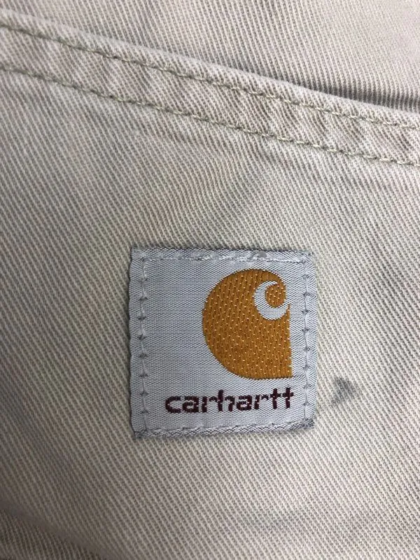 Carhartt Shorts Mens 32 Tan khaki Utility Cargo Work Shorts B275 Tan 100% Cotton