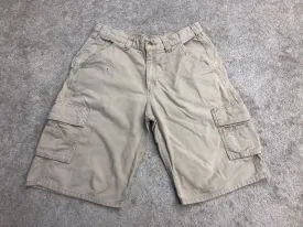 Carhartt Shorts Mens 32 Tan khaki Utility Cargo Work Shorts B275 Tan 100% Cotton