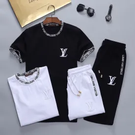 CLTH301 LB 100% Cotton T-Shirts Set / M/L/XL/2XL/3XL