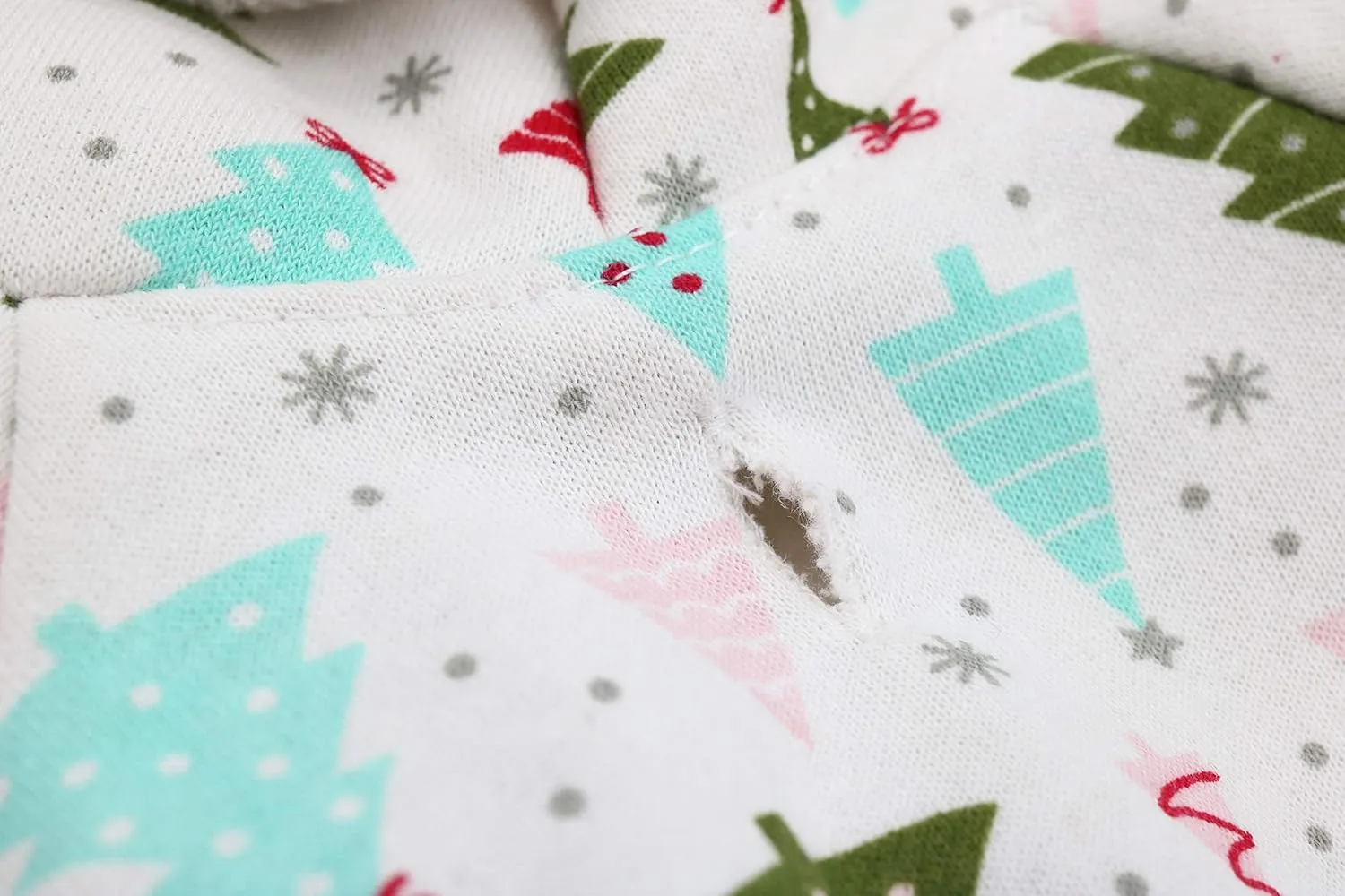 DroolingDog Pet Dog Fleece Hoodie Christmas Tree Puppy Shirts for Small Dogs, XS