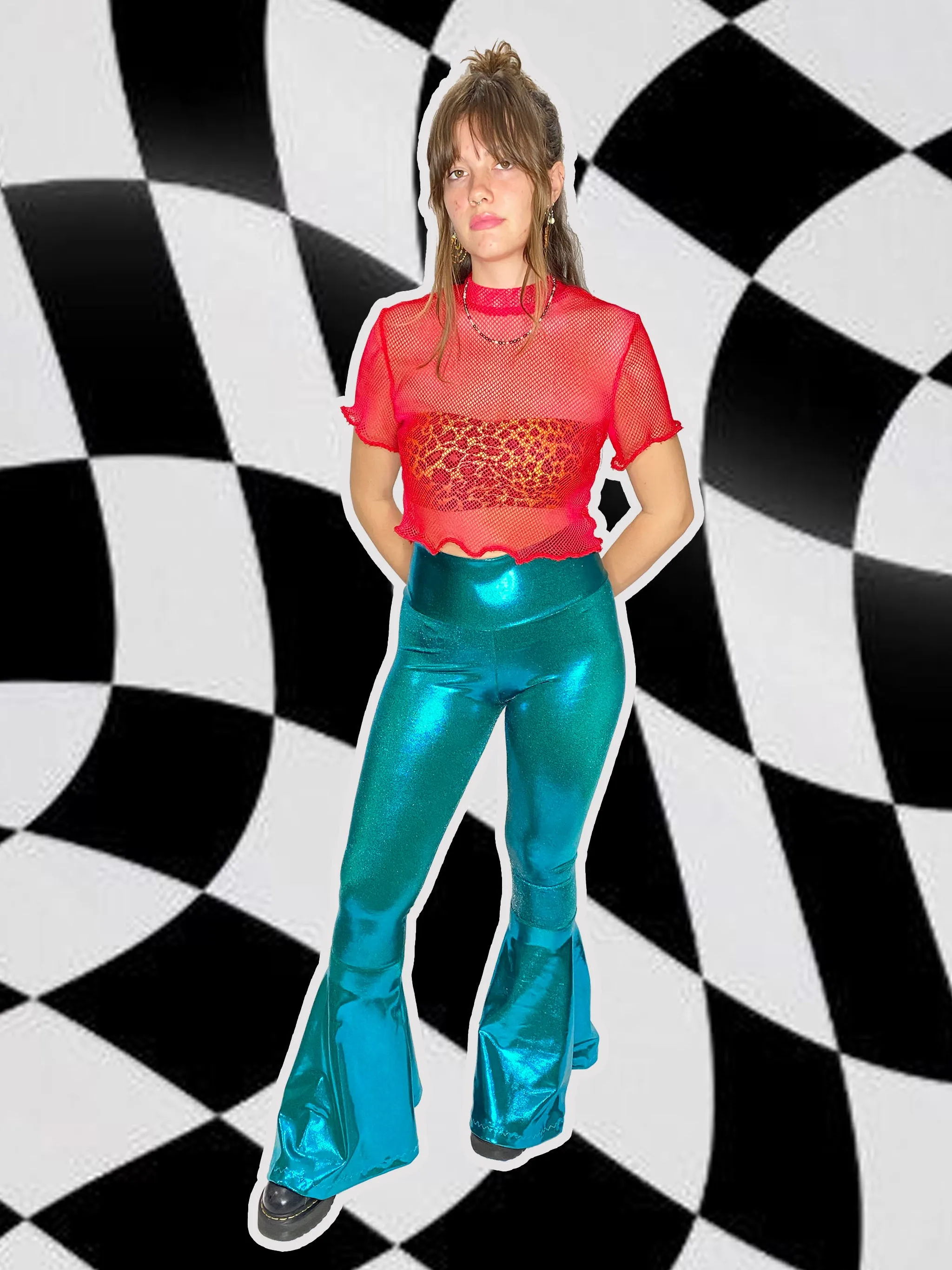 Emerald Bell Bottoms