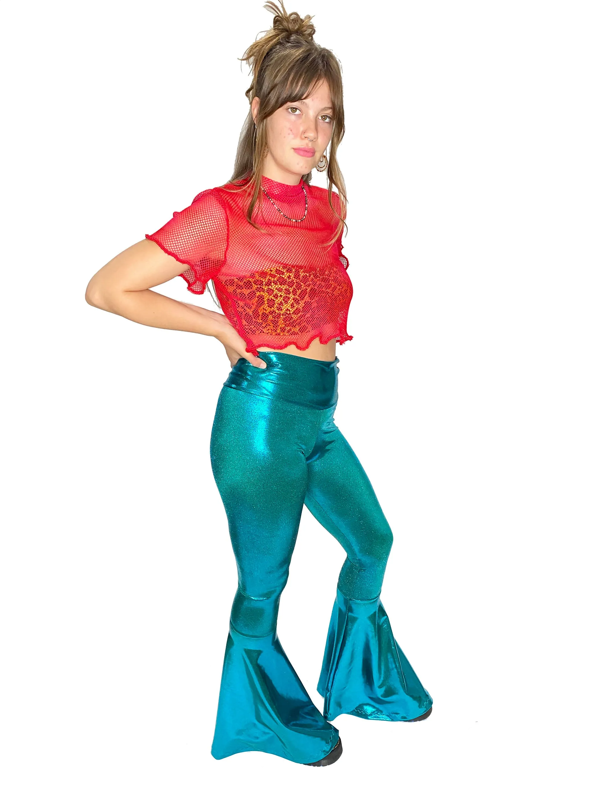 Emerald Bell Bottoms