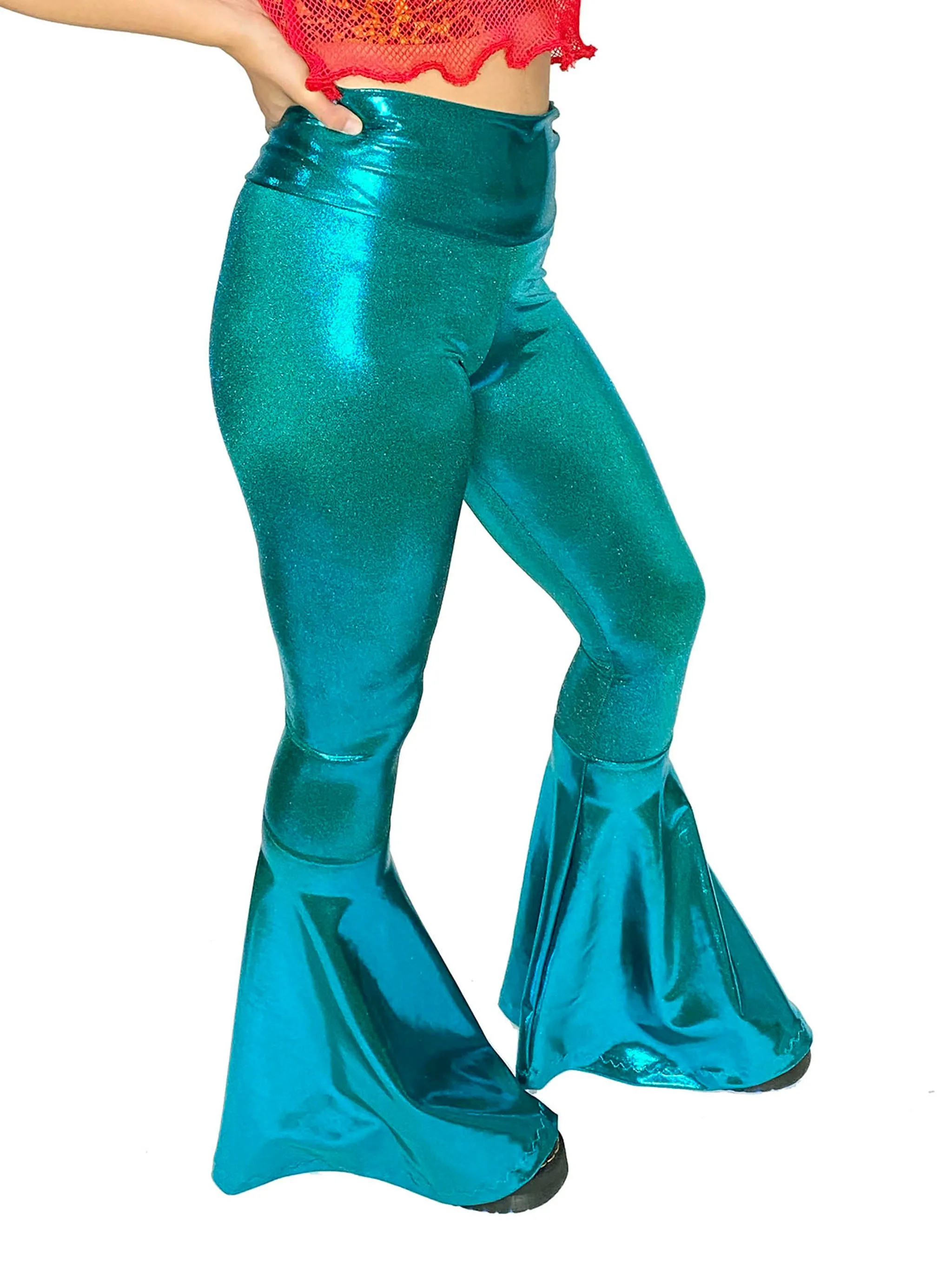 Emerald Bell Bottoms