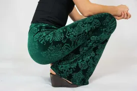 Faerydae Flares - Emerald Green Velvet