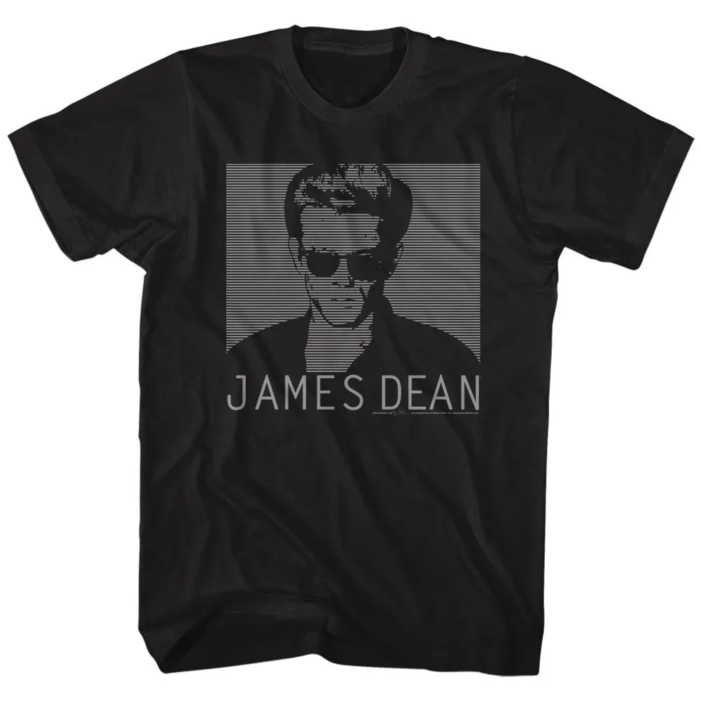 James Dean Striped Up Dean Men's T-Shirt