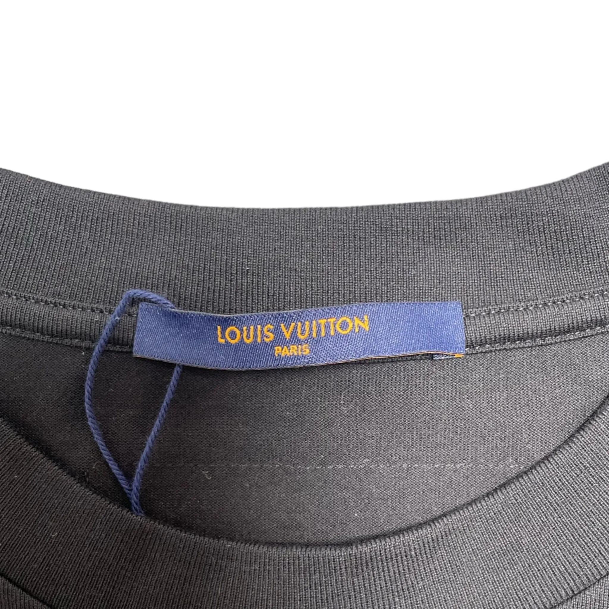 Louis Vuitton Degraded Printed Logo Long Sleeve Tee Shirt