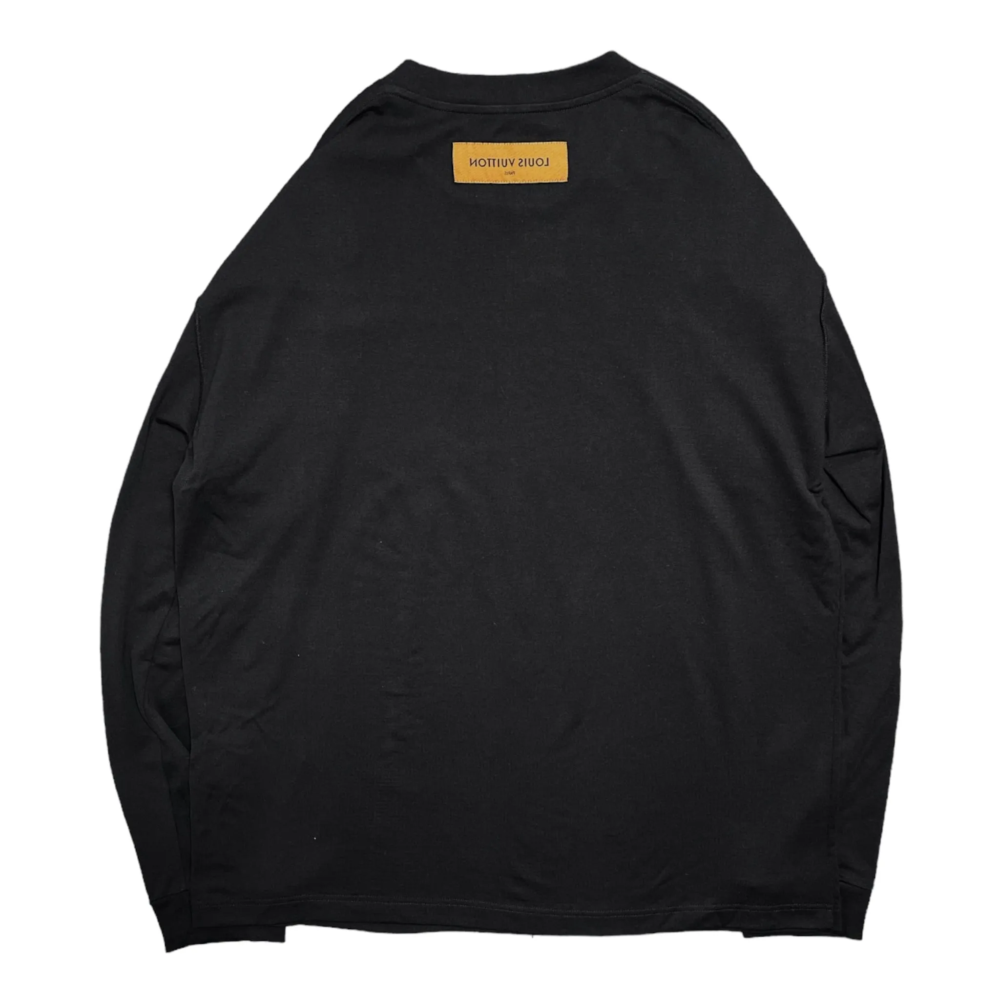 Louis Vuitton Degraded Printed Logo Long Sleeve Tee Shirt