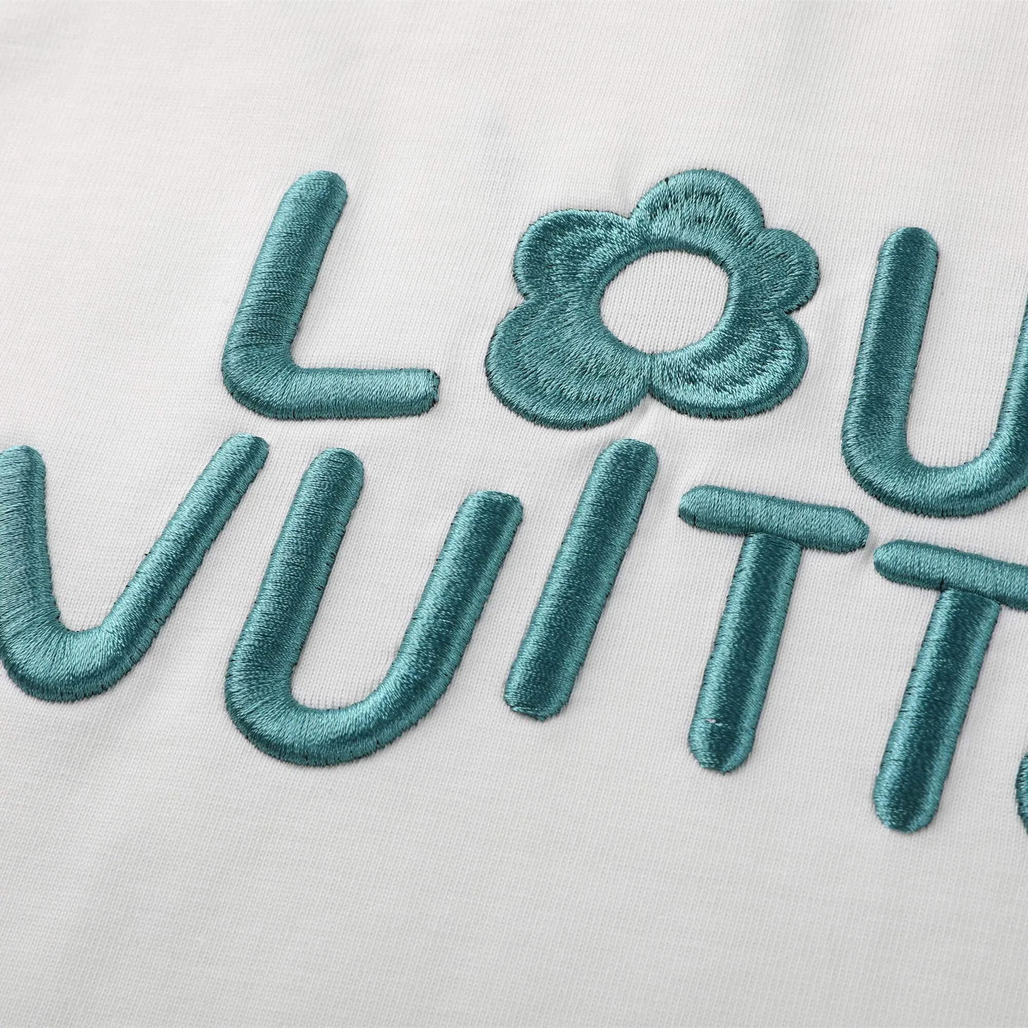 Louis Vuitton Embroidered Logo Long Sleeve T-Shirt