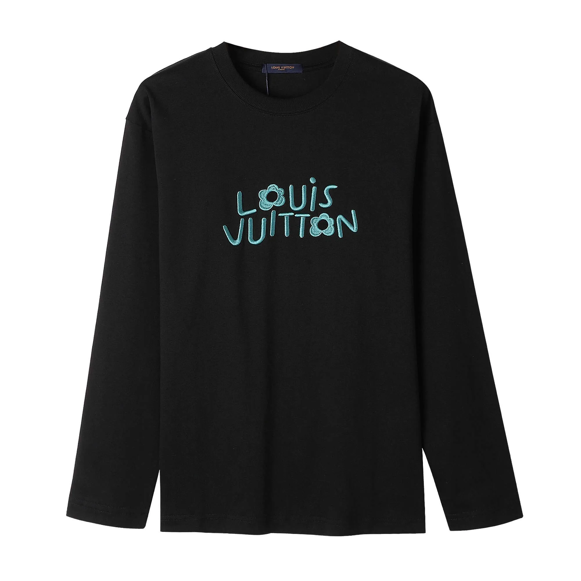 Louis Vuitton Embroidered Logo Long Sleeve T-Shirt