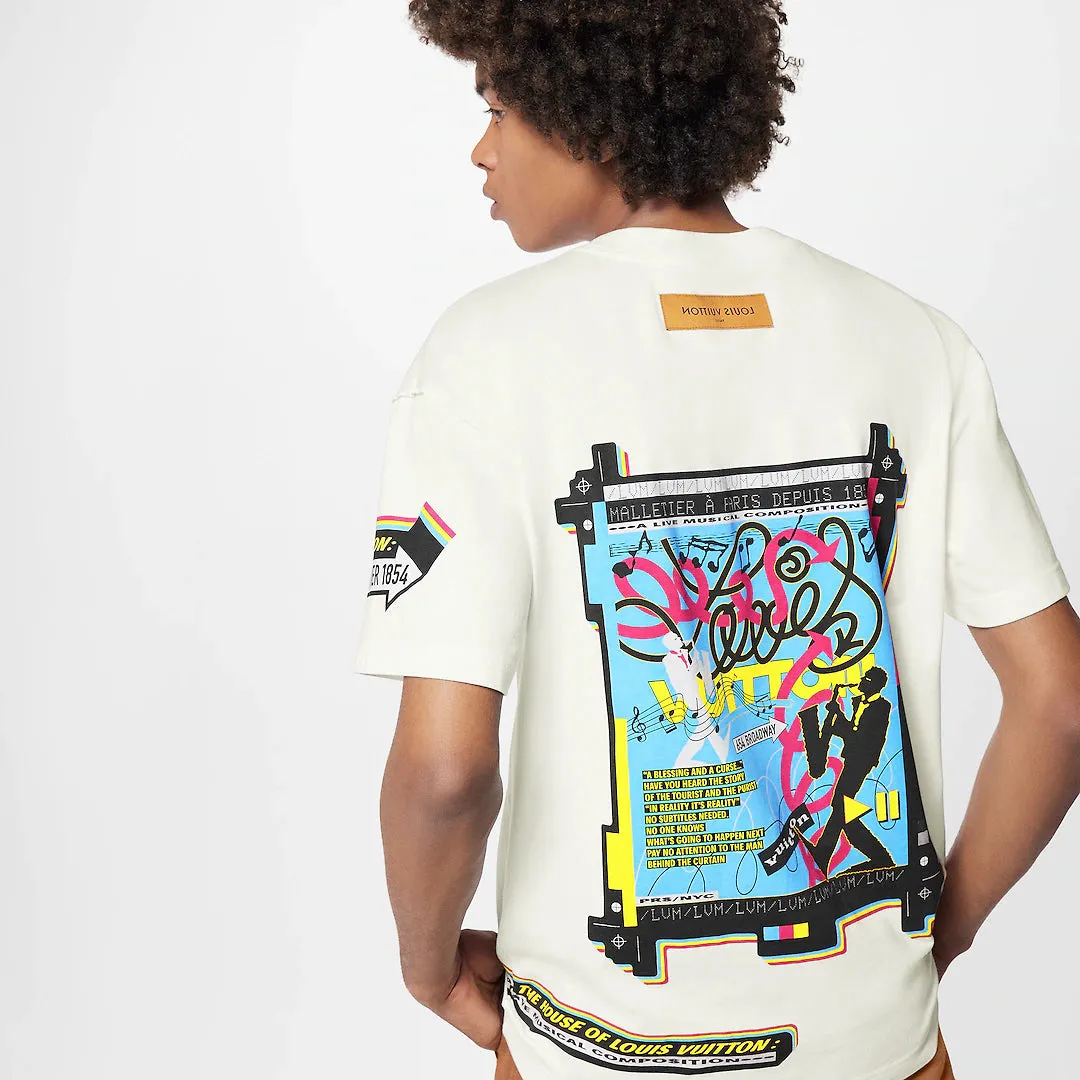 Louis Vuitton Jazz Flyers Short-Sleeved T-Shirt