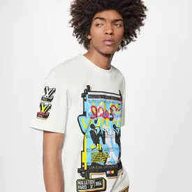 Louis Vuitton Jazz Flyers Short-Sleeved T-Shirt