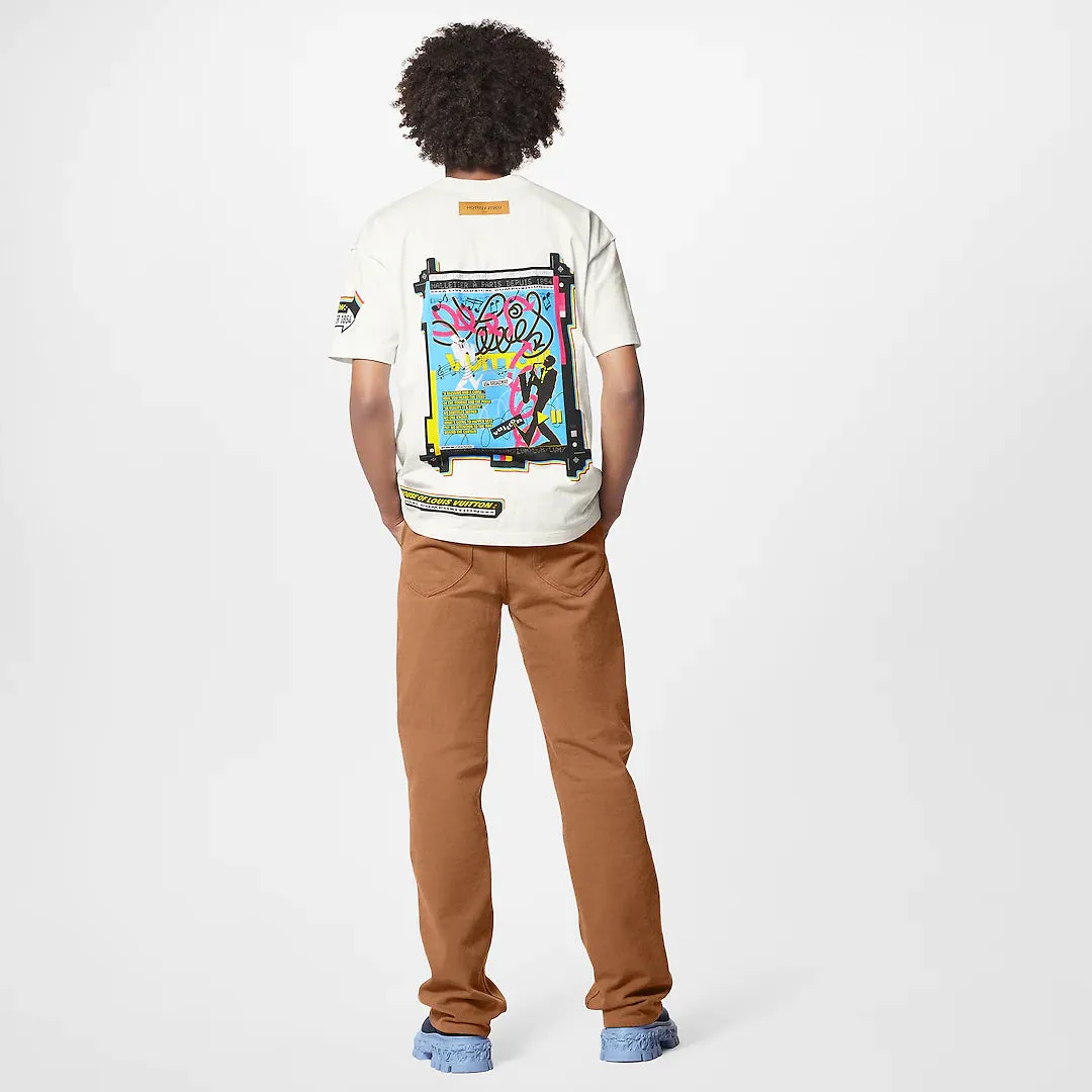 Louis Vuitton Jazz Flyers Short-Sleeved T-Shirt