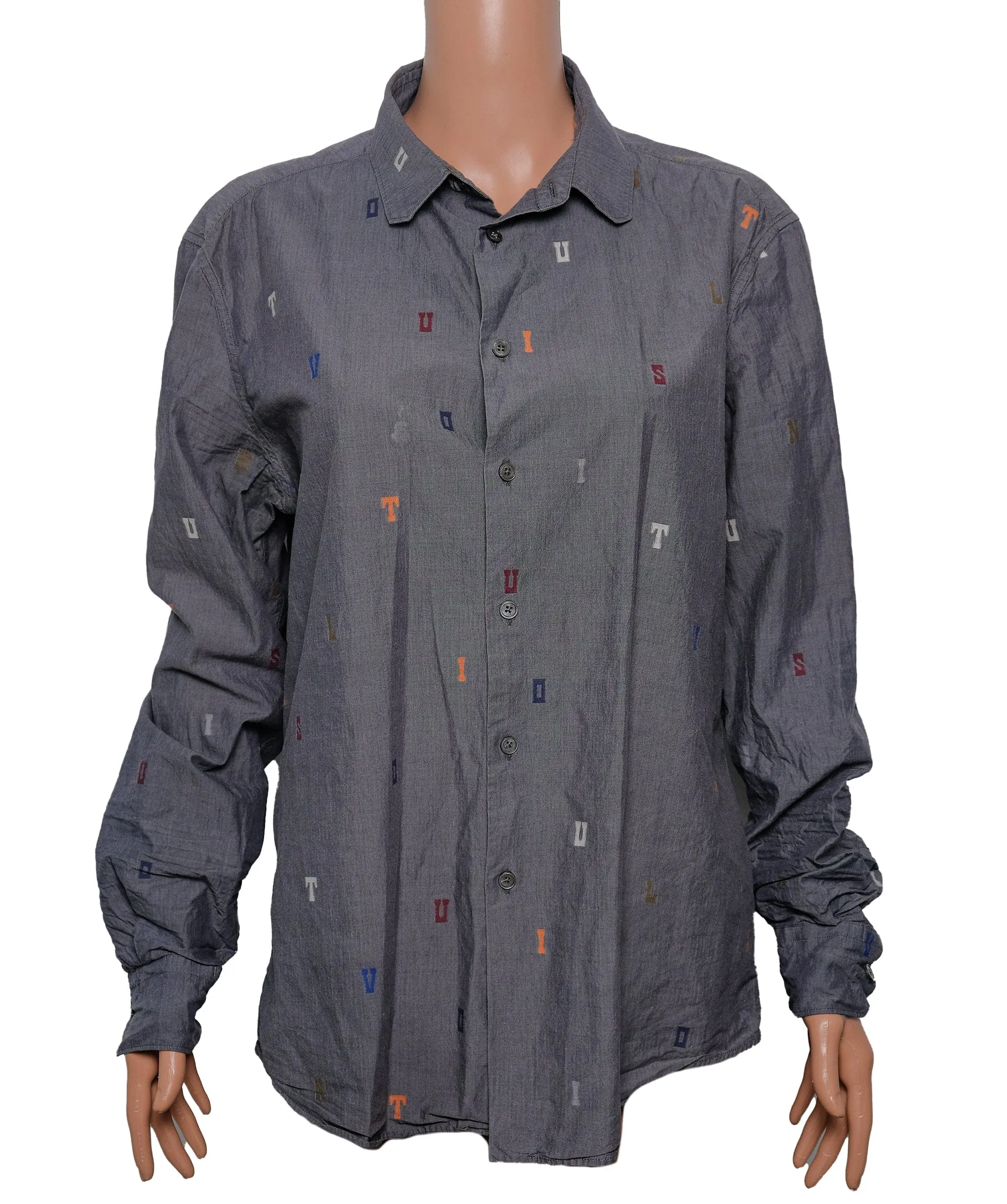 Louis Vuitton shirt  for men  Blue RJC3303