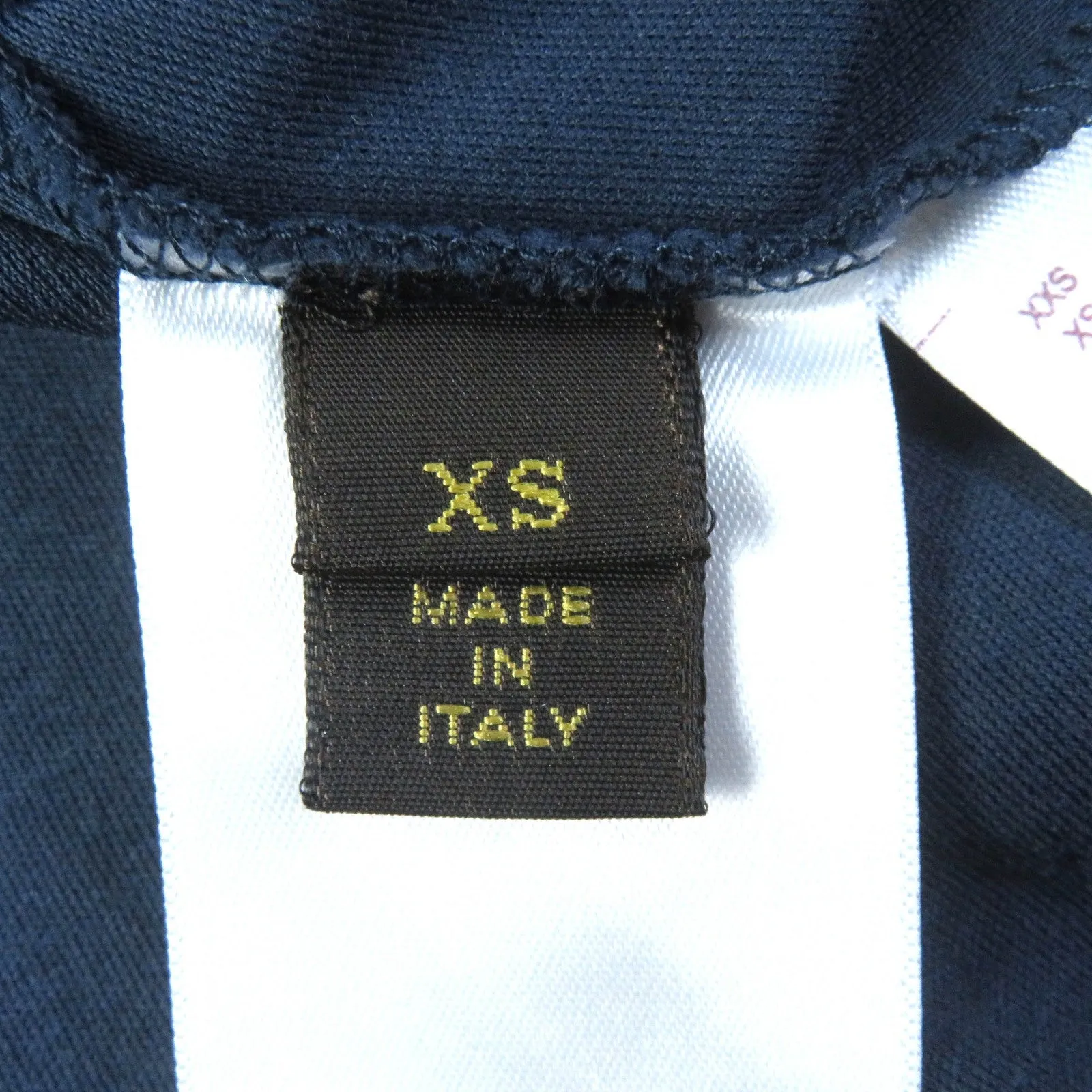 LOUIS VUITTON Short sleeve T-shirt cotton Navy XS