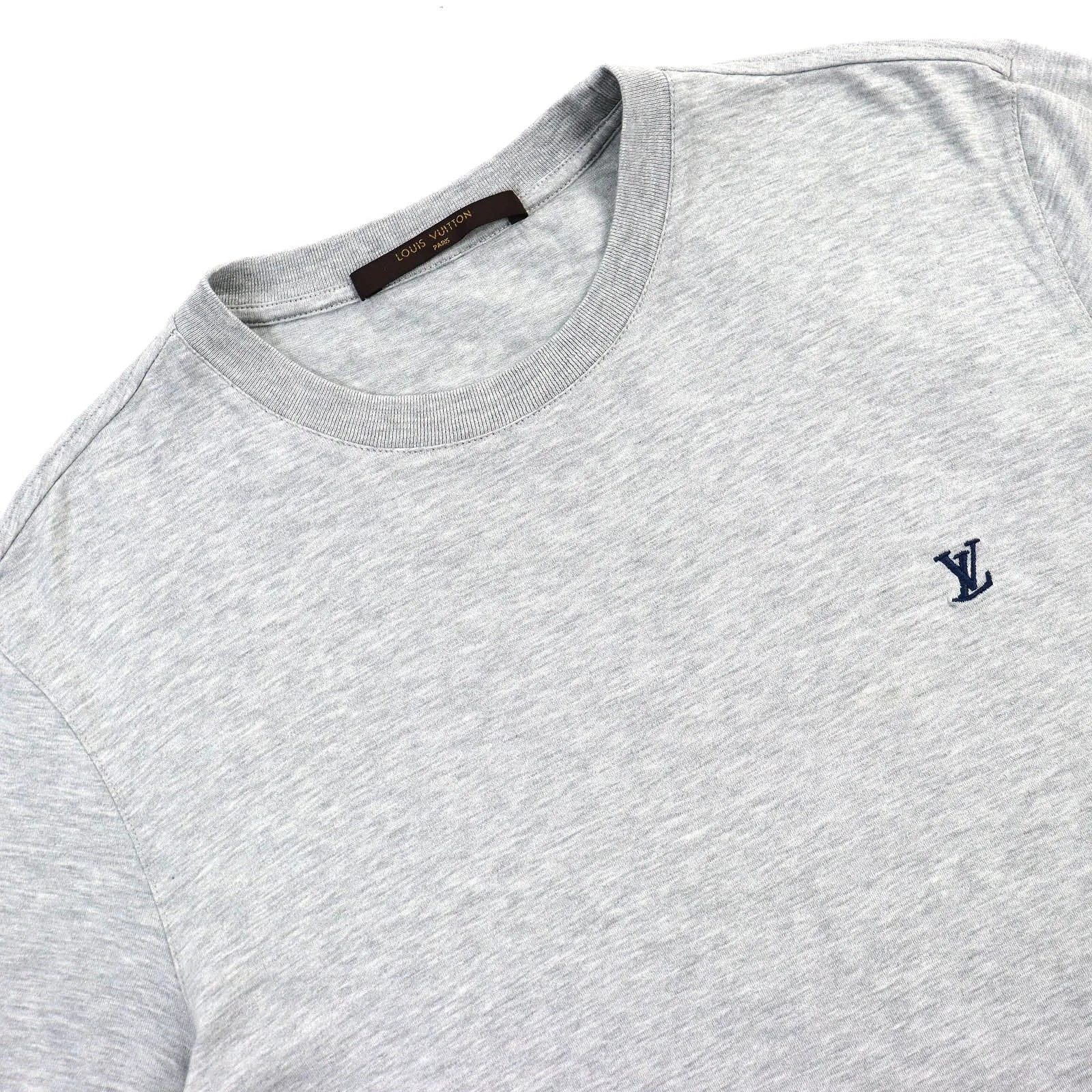 LOUIS VUITTON Short sleeve T-shirt Main: 100% cotton gray mens S Used