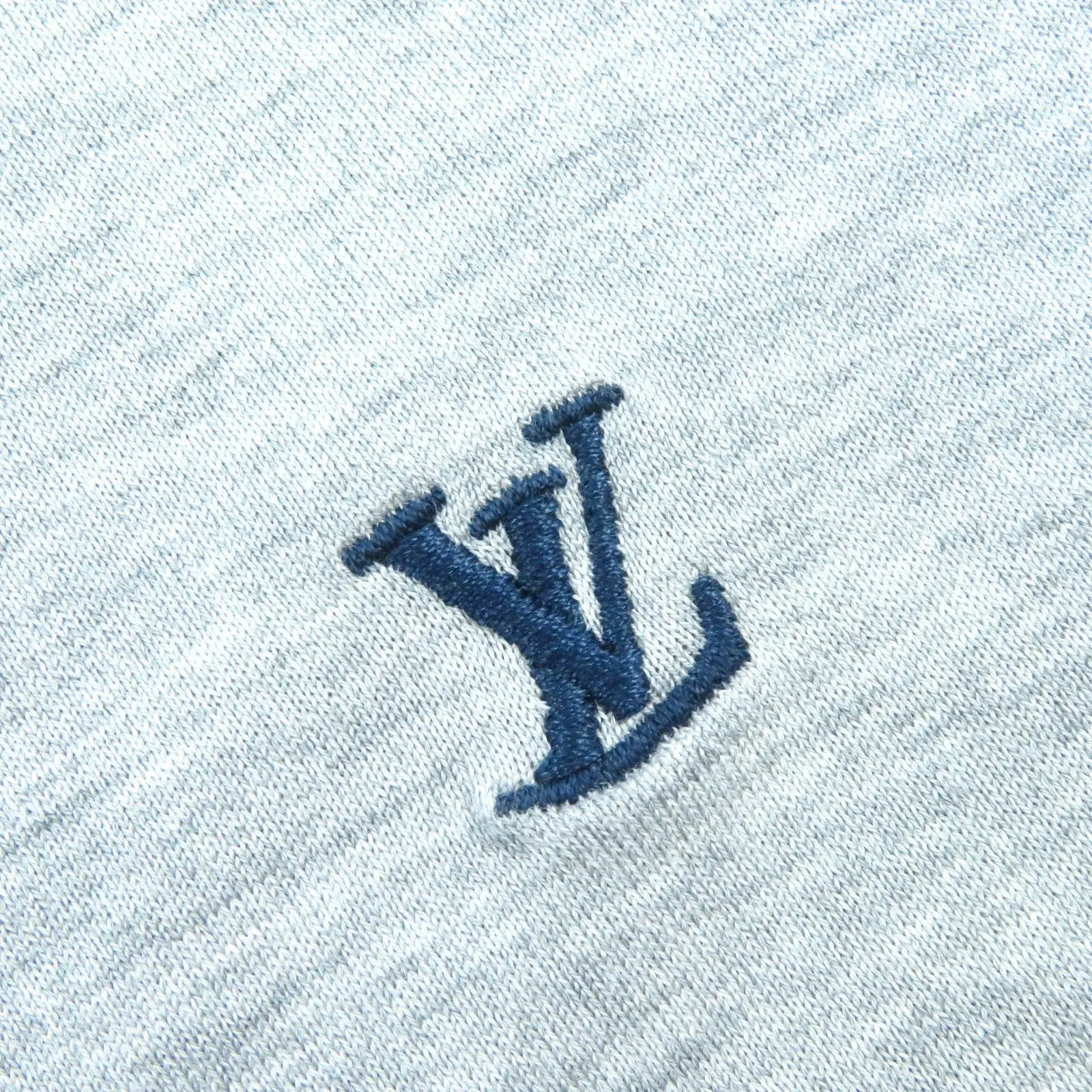LOUIS VUITTON Short sleeve T-shirt Main: 100% cotton gray mens S Used