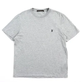 LOUIS VUITTON Short sleeve T-shirt Main: 100% cotton gray mens S Used