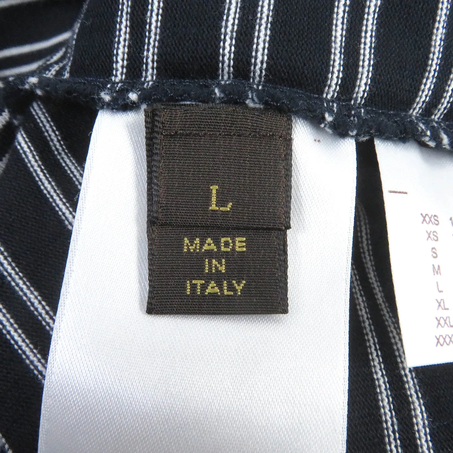LOUIS VUITTON Short sleeve T-shirt Main: 100% cotton Navy mens L Used