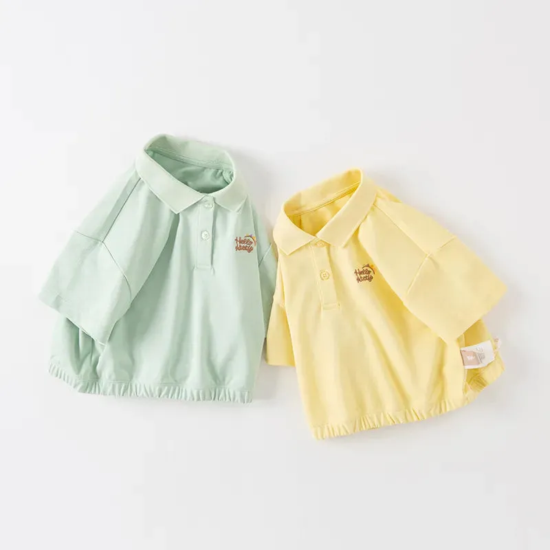 New Summer Girls' Quick Dry Polo Shirt