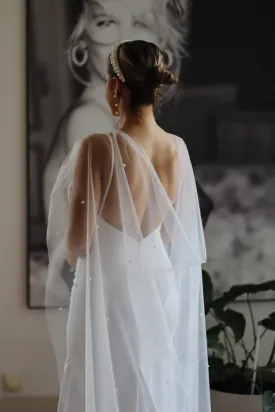 Pearl Wedding Cape