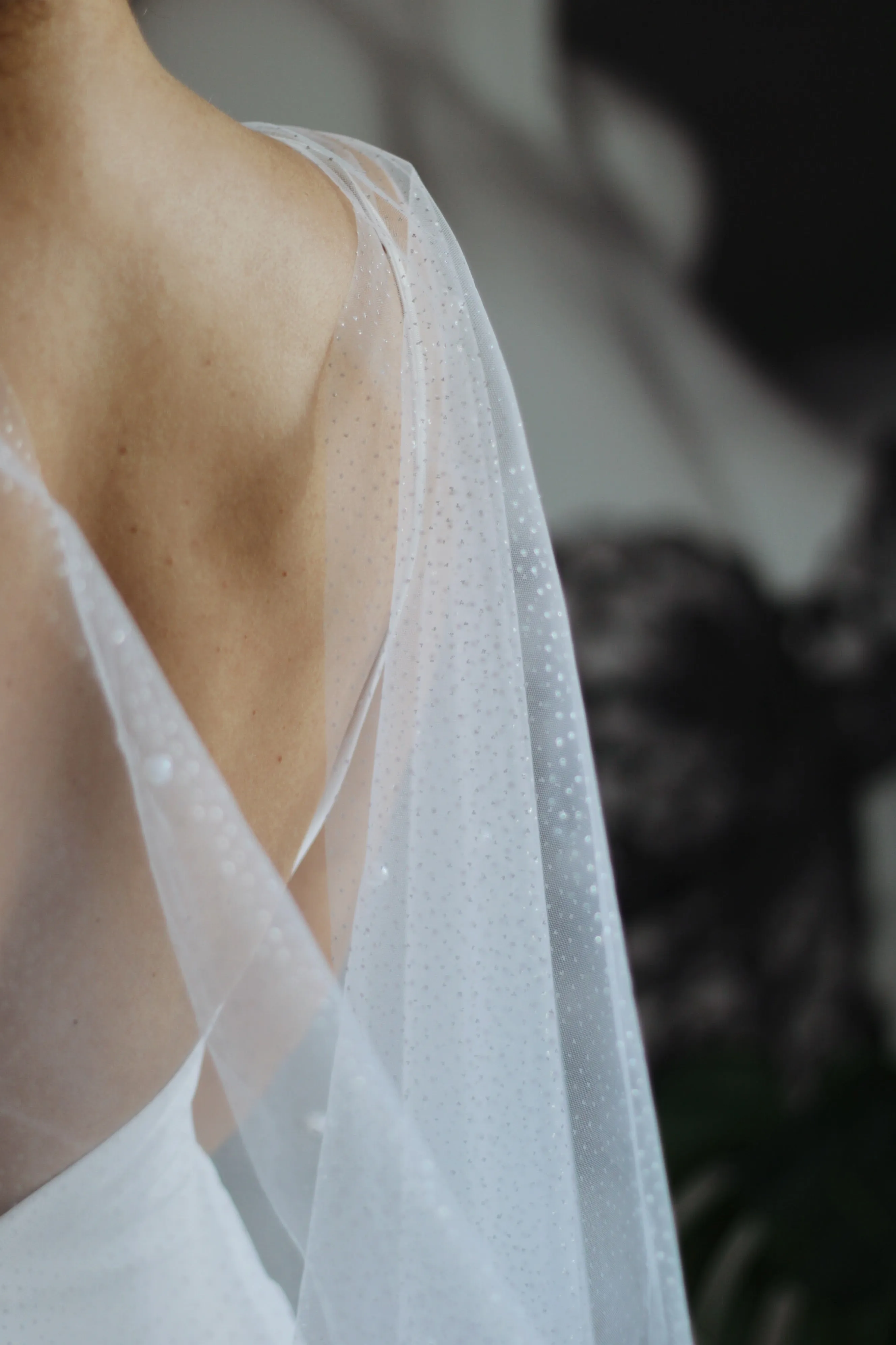 Pearl Wedding Cape