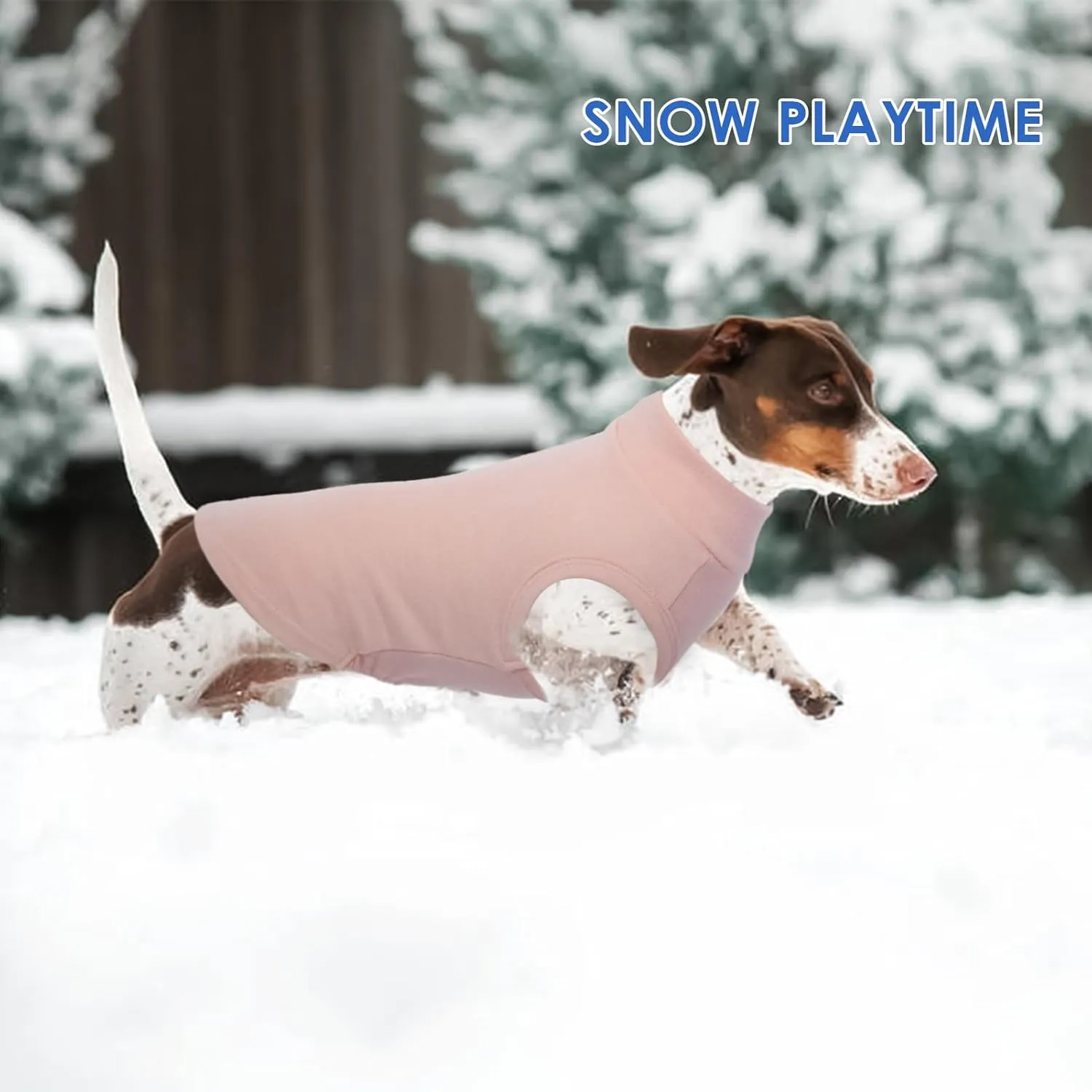 Pullover Warm Vet's Best Dog Sweater - Pink Fleece, Large Stretchable, Medium Dog Jacket for Dachshunds, French Bulldogs, Mini Schnauzers