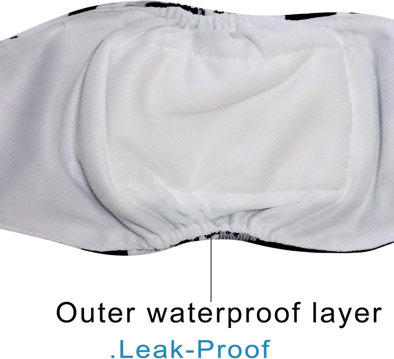 Reusable Belly Bands for Small Dogs,3 Pack Premium Washable Dog Diapers Male Puppy Nappies Wrap Camo,XS