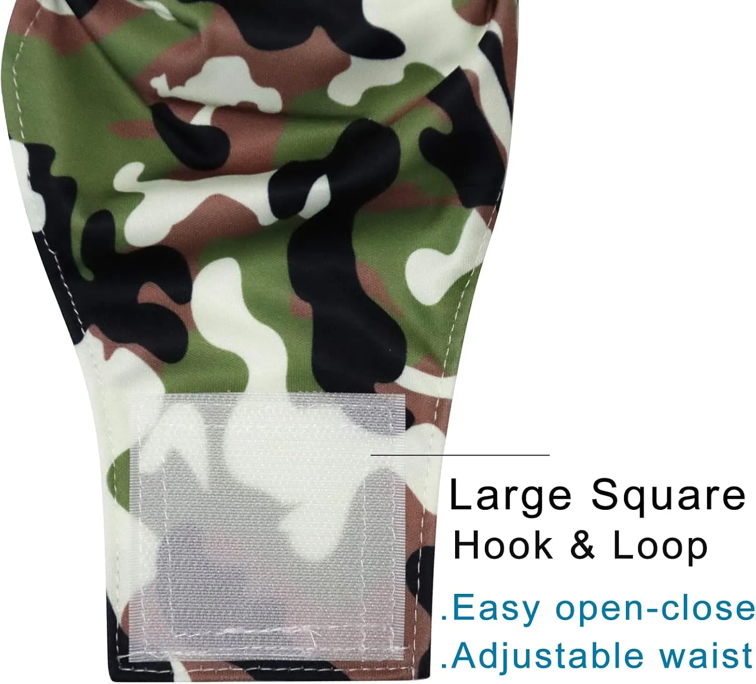 Reusable Belly Bands for Small Dogs,3 Pack Premium Washable Dog Diapers Male Puppy Nappies Wrap Camo,XS