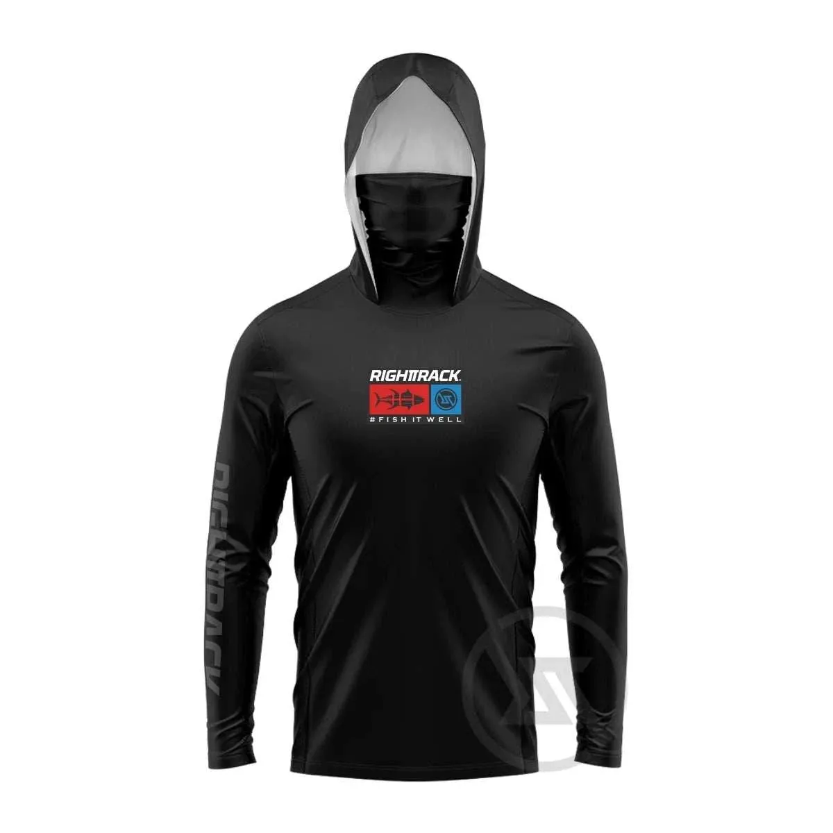 RightTrack Mask Fishing Hoodies: Ultimate Sun Protection for Anglers UPF50 