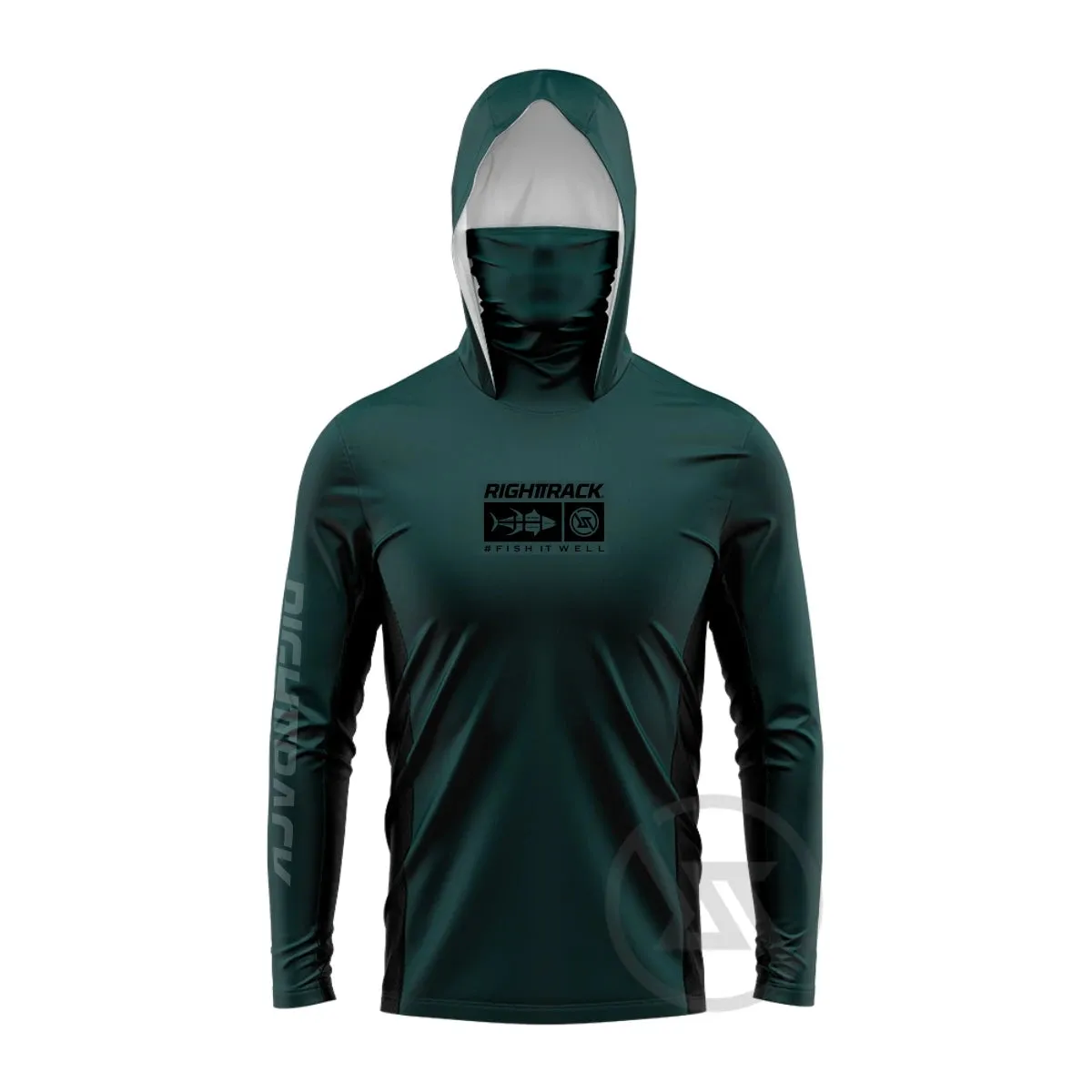RightTrack Mask Fishing Hoodies: Ultimate Sun Protection for Anglers UPF50 