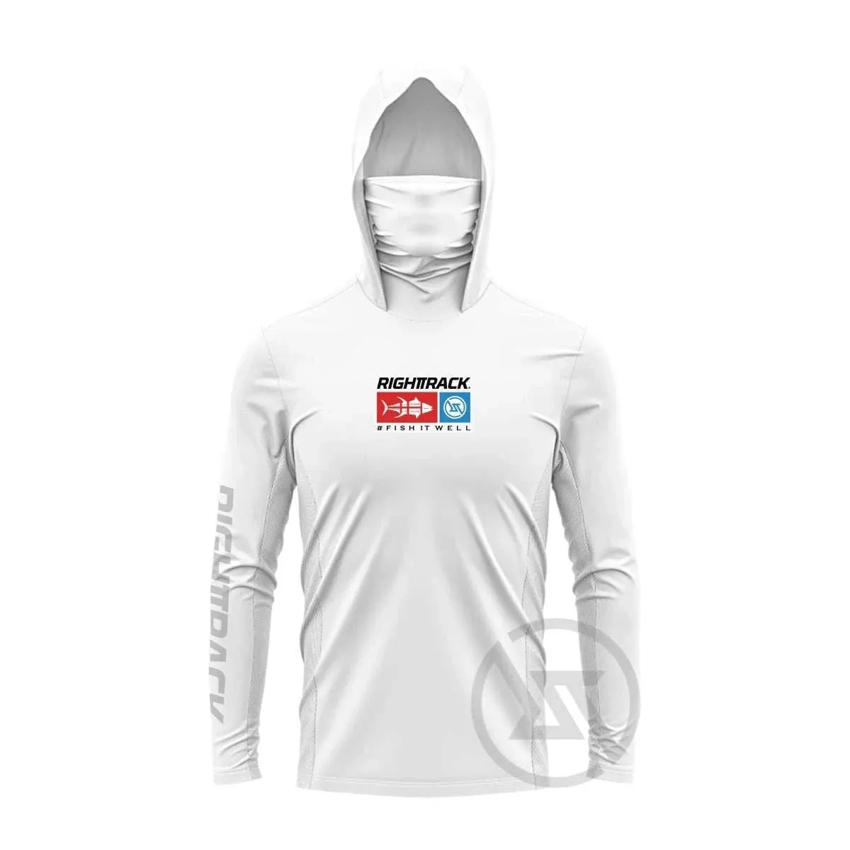 RightTrack Mask Fishing Hoodies: Ultimate Sun Protection for Anglers UPF50 