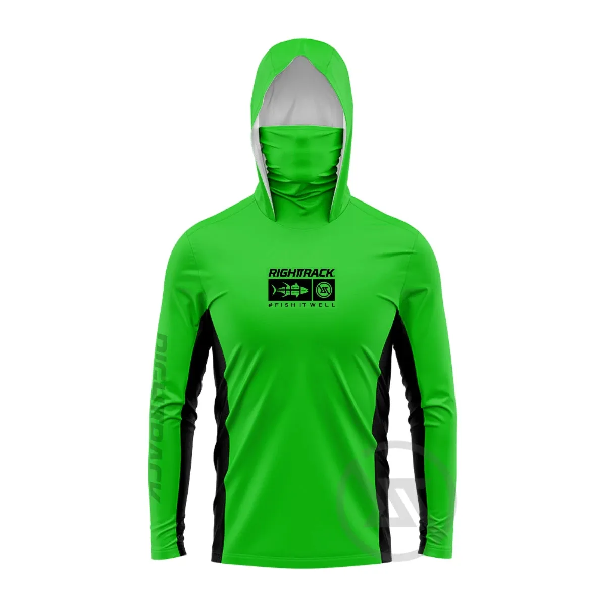 RightTrack Mask Fishing Hoodies: Ultimate Sun Protection for Anglers UPF50 