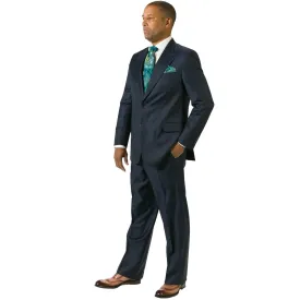 Single Breasted Pinstripe Suit