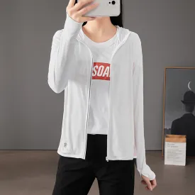 Sun Resistant Clothes Ice Silk Sun Protection Clothing Female Outdoor Sun Protection Jacket Male