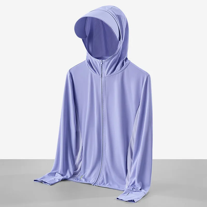 Sun Resistant Clothes Ice Silk Sun Protection Clothing Female Outdoor Sun Protection Jacket Male