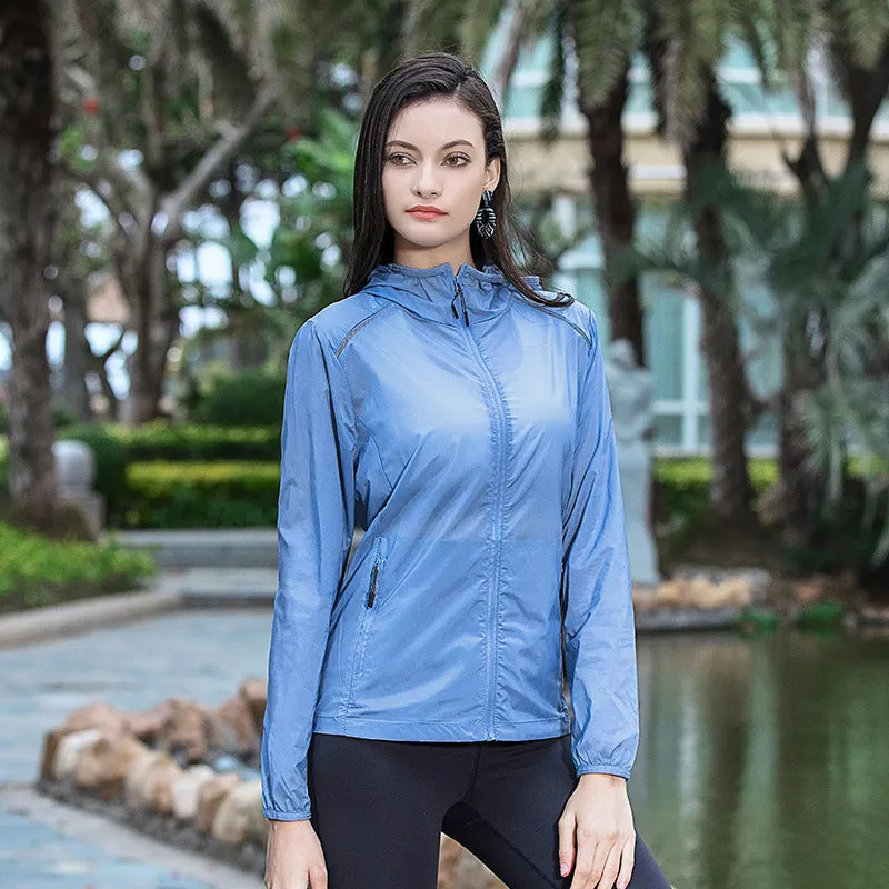 Sun Resistant Clothes Sun Protection Clothing Men's and Women's Summer Thin Outdoor Running Sports