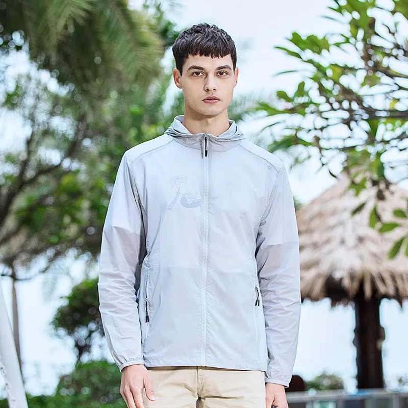 Sun Resistant Clothes Sun Protection Clothing Men's and Women's Summer Thin Outdoor Running Sports