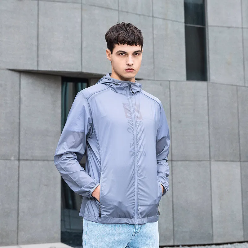 Sun Resistant Clothes Sun Protection Clothing Men's and Women's Summer Thin Outdoor Running Sports