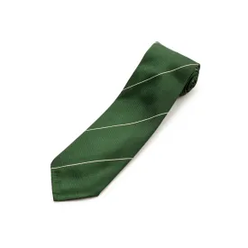 Tie Your Tie Dark Green Silk Stripe Tie