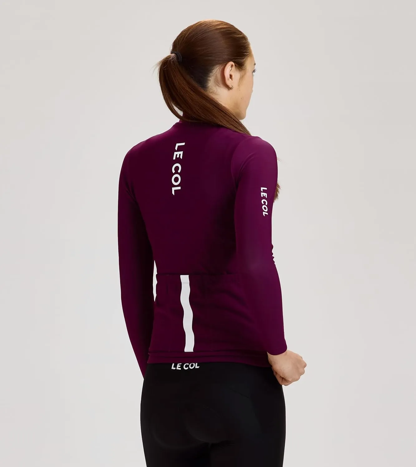 Womens Pro Aqua Zero Long Sleeve Jersey | Breathable Cycling Shirt | Rear Pockets, Water Resistant, Zip Closure