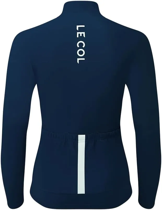Womens Pro Aqua Zero Long Sleeve Jersey | Breathable Cycling Shirt | Rear Pockets, Water Resistant, Zip Closure